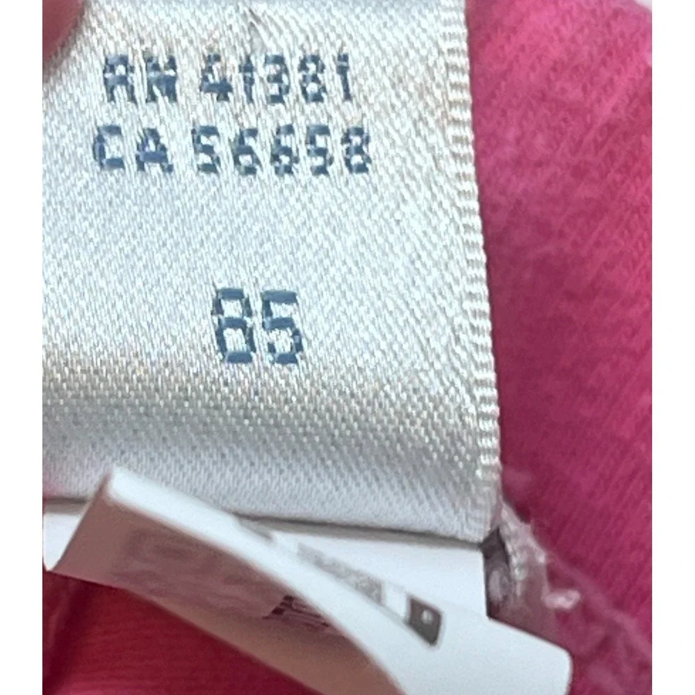 Ralph Lauren Baby Girls Classic Leggings Bright Pink Blue Pony Logo Size 18M